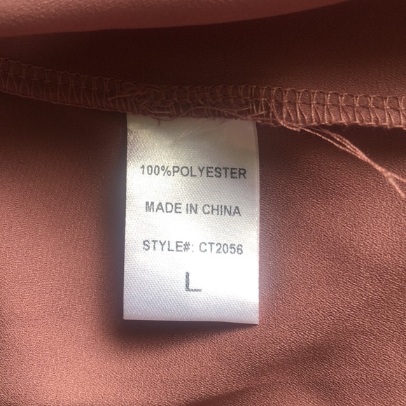 Mauve ruffle blouse - Picture 3 of 4